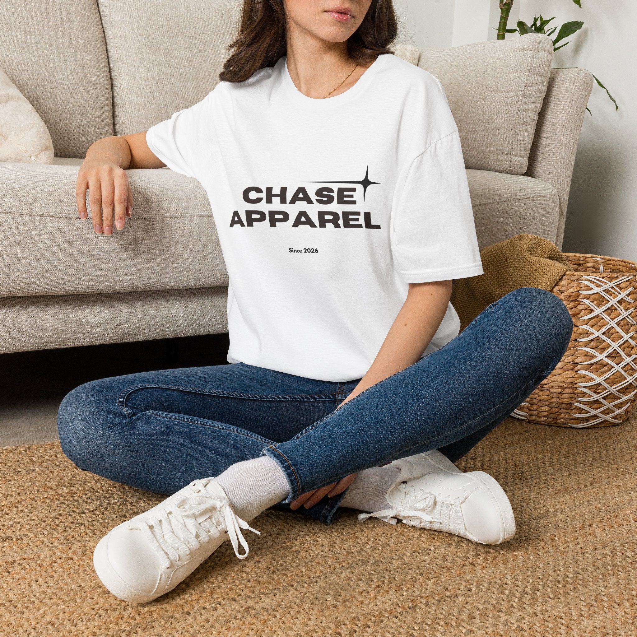 Chase Apparel Logo T-Shirt — Minimal Brand Graphic Tee
